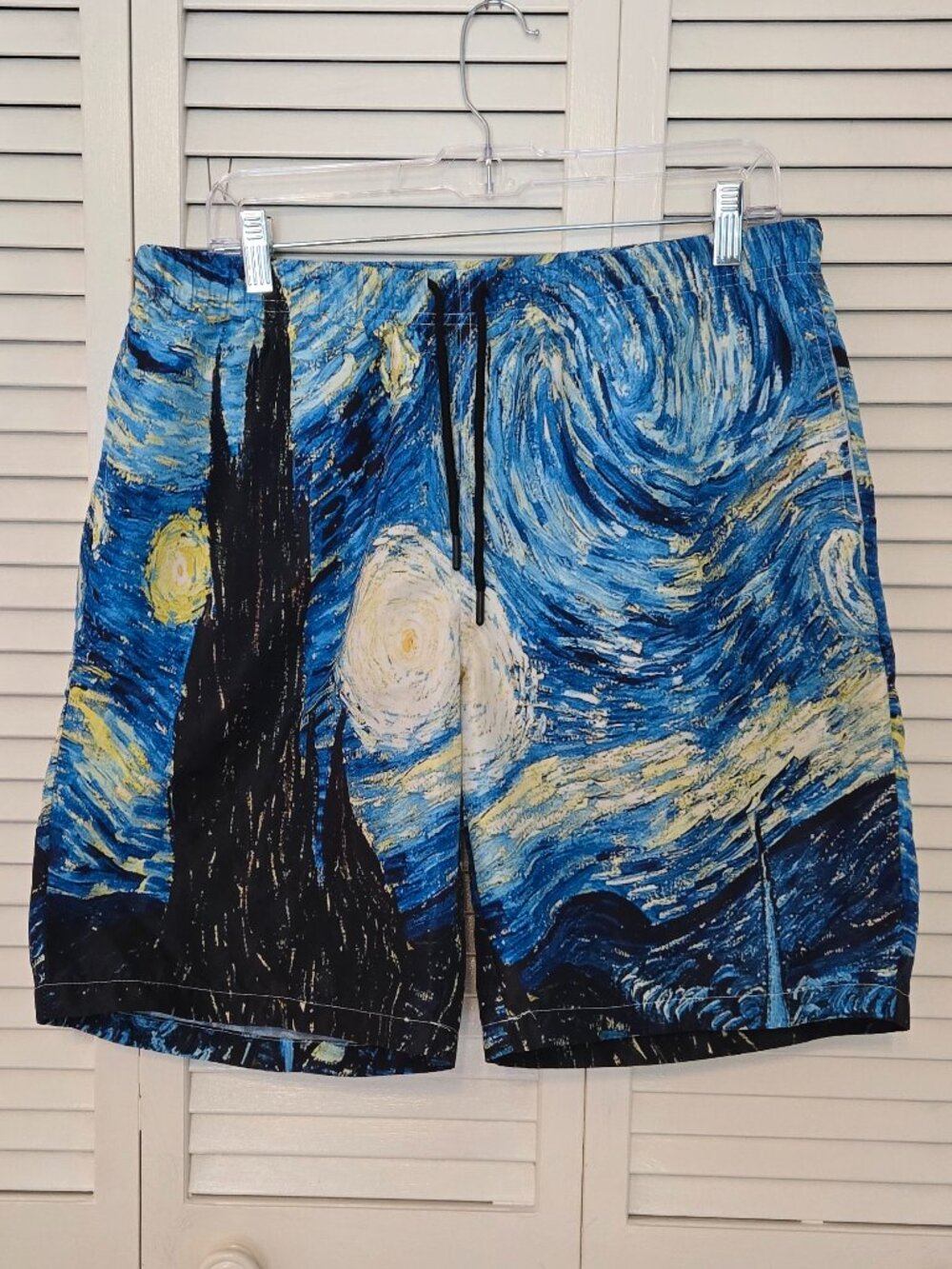 Starry Night Quick Dry Swim Trunks - Size L